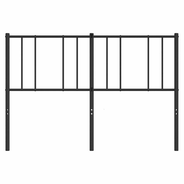 Musta metallinen sängynpääty Javion 160cm