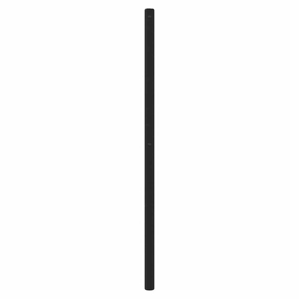 Musta metallinen sängynpääty Javion 160cm