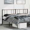 Schwarzes Metallkopfteil Javion 180 cm