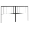Schwarzes Bettkopfteil Javion 200 cm