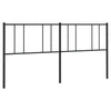 Schwarzes Bettkopfteil Javion 200 cm