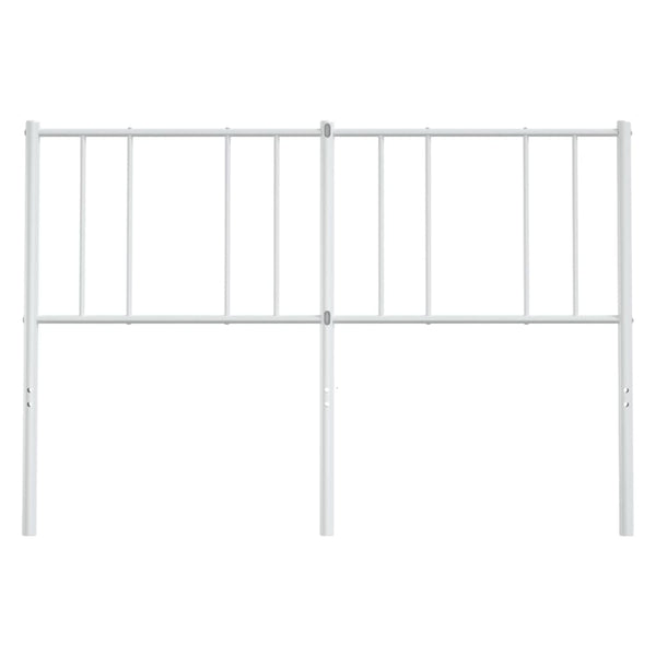 Weißes Kopfteil aus Metall Javion 120cm