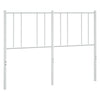 Weißes Kopfteil aus Metall Javion 120cm