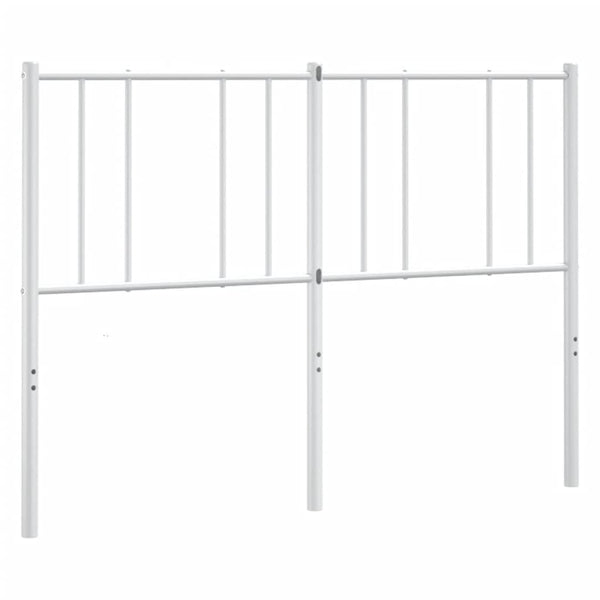 Weißes Bettkopfteil aus Metall Javion 160 cm