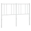 Weißes Bettkopfteil aus Metall Javion 160 cm