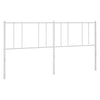 Weißes Metallkopfteil Javion 180cm
