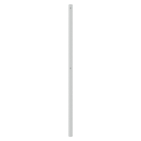 Valkoinen metallinen sängynpääty Javion 193cm