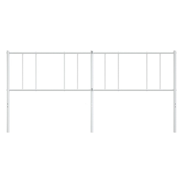 Weißes Metallkopfteil Javion 200cm