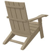 Hellbrauner Adirondack-Gartenstuhl Sad 75x88,5x89,5cm (PP)