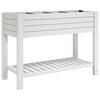 Hochbeet Mircu 110x45x79cm (Polypropylen) weiß