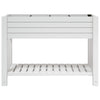 Hochbeet Mircu 110x45x79cm (Polypropylen) weiß