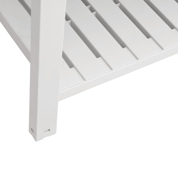 Hochbeet Mircu 110x45x79cm (Polypropylen) weiß