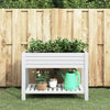 Hochbeet Mircu 110x45x79cm (Polypropylen) weiß