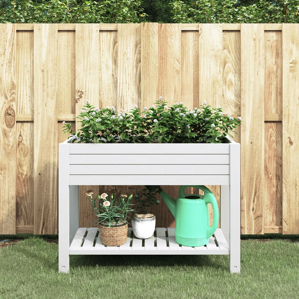 Hochbeet Mircu 110x45x79cm (Polypropylen) weiß