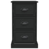 Nachttisch Doana 39x39x67cm (Holz), schwarz