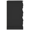 Nachttisch Doana 39x39x67cm (Holz), schwarz