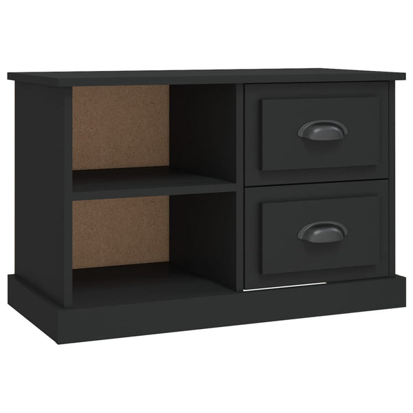 Schwarzer TV-Schrank Seila 73x35,5x47,5cm (Holz)