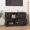 Schwarzer TV-Schrank Seila 73x35,5x47,5cm (Holz)