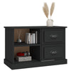 Schwarzer TV-Schrank Seila 73x35,5x47,5cm (Holz)