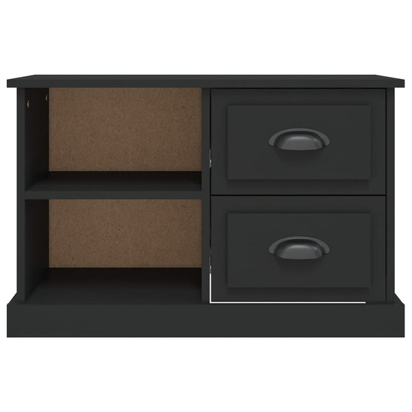 Schwarzer TV-Schrank Seila 73x35,5x47,5cm (Holz)