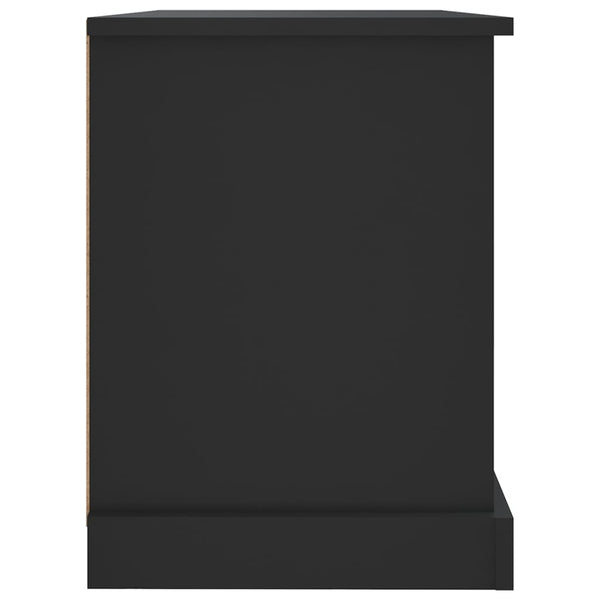 Schwarzer TV-Schrank Seila 73x35,5x47,5cm (Holz)