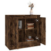 Sideboard Periana aus Räuchereiche 70x35,5x67,5cm (Holz)
