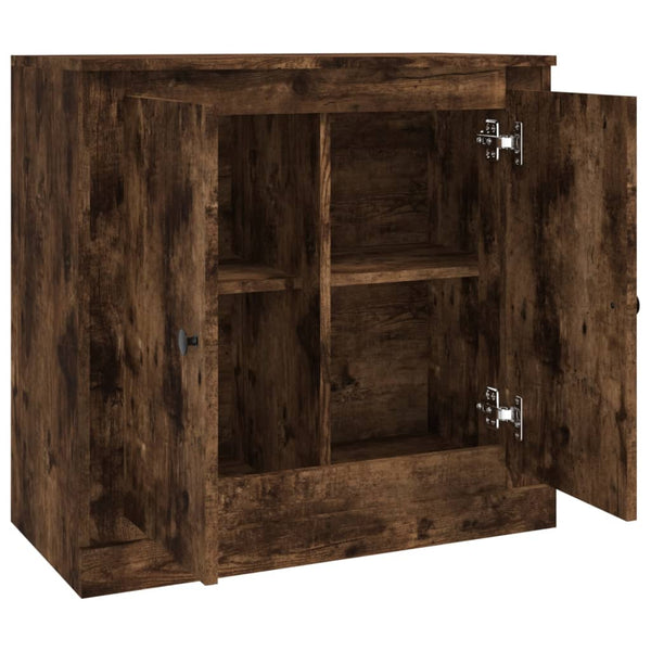 Sideboard Periana aus Räuchereiche 70x35,5x67,5cm (Holz)