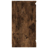 Sideboard Periana aus Räuchereiche 70x35,5x67,5cm (Holz)