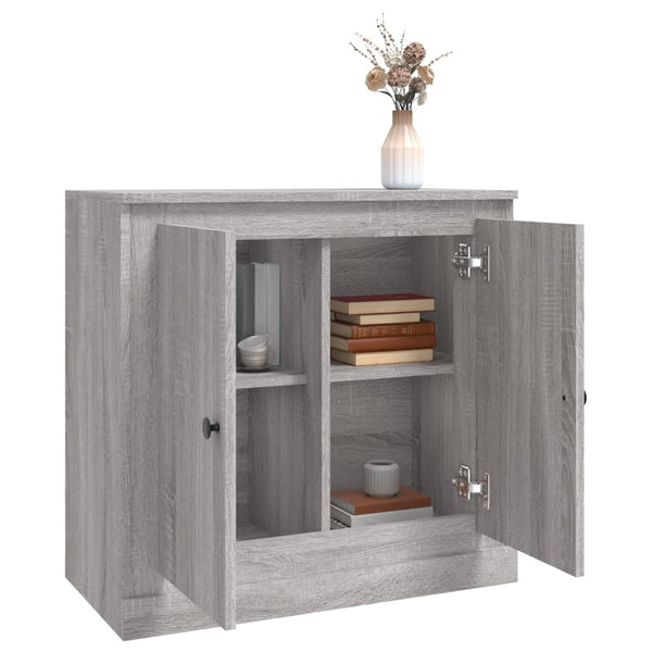 Graues Sideboard Periana 70x35,5x67,5cm (Holz)