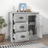 Betongraues Sideboard Stalian 70x35,5x67,5cm (Holz)