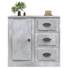 Betongraues Sideboard Stalian 70x35,5x67,5cm (Holz)