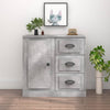 Betongraues Sideboard Stalian 70x35,5x67,5cm (Holz)