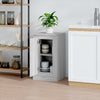 Graues Sideboard Calefariu 37,5x35,5x67,5cm (Holz)