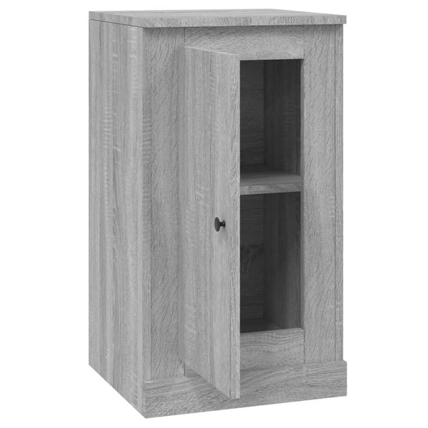 Graues Sideboard Calefariu 37,5x35,5x67,5cm (Holz)