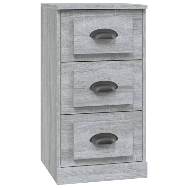Harmaa senkki Giz 36x35,5x67,5cm (puinen)