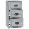 Harmaa senkki Giz 36x35,5x67,5cm (puinen)