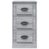 Harmaa senkki Giz 36x35,5x67,5cm (puinen)