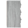 Harmaa senkki Giz 36x35,5x67,5cm (puinen)