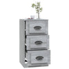Harmaa senkki Giz 36x35,5x67,5cm (puinen)