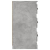 Betongraues Sideboard Maruseac 70x35,5x67,5cm (Holz)
