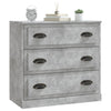 Betongraues Sideboard Maruseac 70x35,5x67,5cm (Holz)