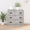 Betongraues Sideboard Maruseac 70x35,5x67,5cm (Holz)