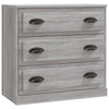 Graues Sideboard Maruseac 70x35,5x67,5cm (Holz)