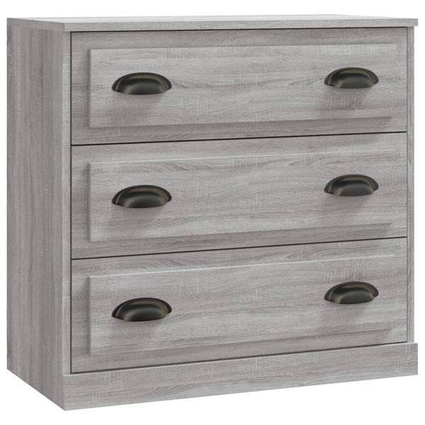 Graues Sideboard Maruseac 70x35,5x67,5cm (Holz)