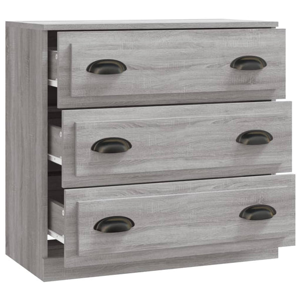 Graues Sideboard Maruseac 70x35,5x67,5cm (Holz)