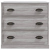 Graues Sideboard Maruseac 70x35,5x67,5cm (Holz)