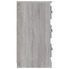 Graues Sideboard Maruseac 70x35,5x67,5cm (Holz)