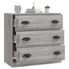 Graues Sideboard Maruseac 70x35,5x67,5cm (Holz)