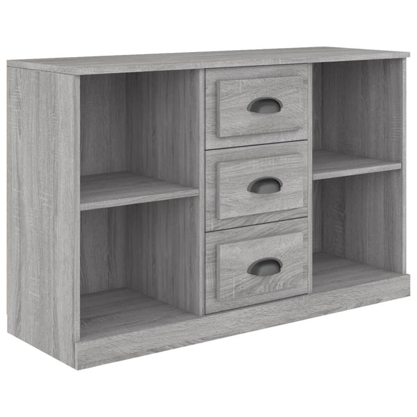 Graues Sideboard Hoffman 104,5x35,5x67,5cm (Holz)