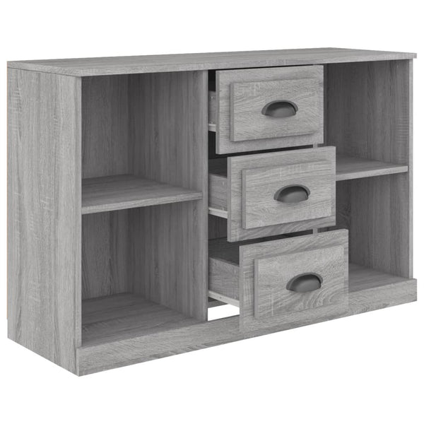 Graues Sideboard Hoffman 104,5x35,5x67,5cm (Holz)